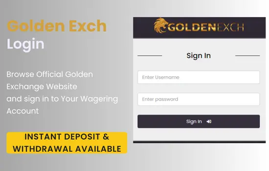 Golden Exchange com Login