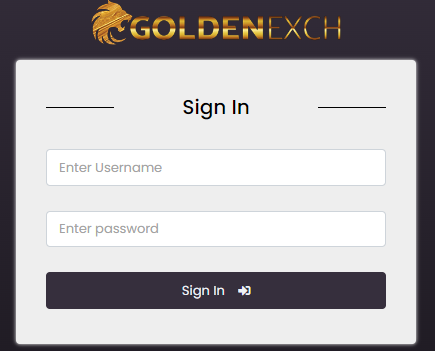 Golden exchange login